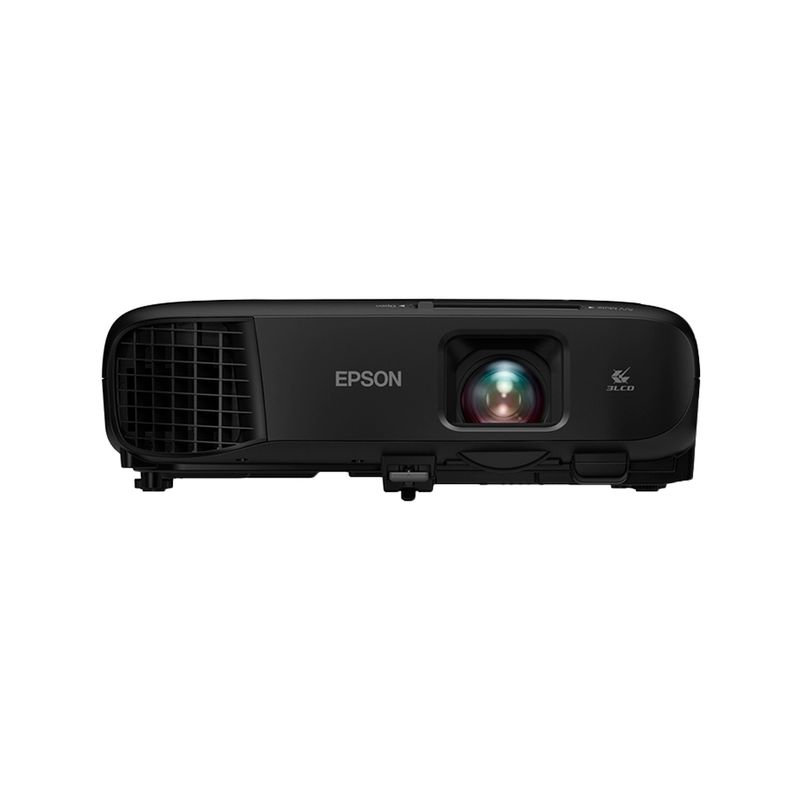 Proyector portátil Epson PowerLite FH52+ resolución 1920x1080 vista frontal