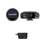 Micrófono Insta360 Mic Pro negro vista frontal