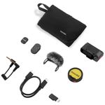Micrófono Insta360 Mic Pro negro configuración multicámara