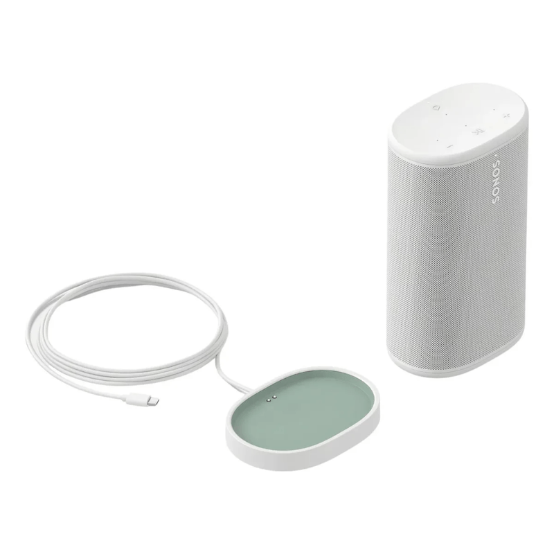 Parlante Sonos Play portátil blanco producto completo