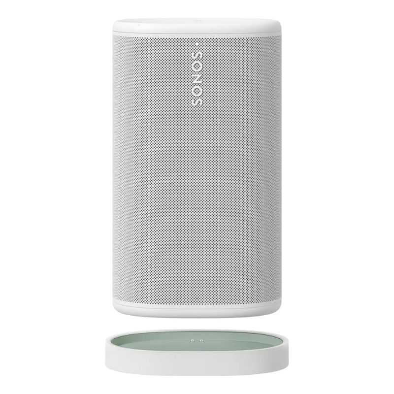 Parlante Sonos Play portátil blanco detalle diseño