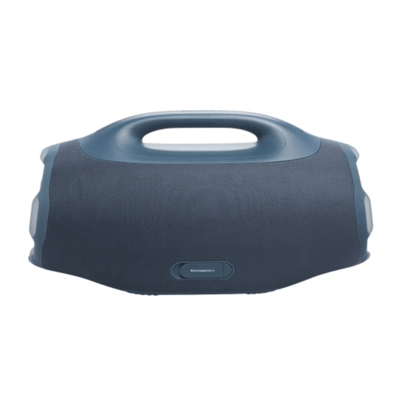 Parlante JBL Boombox 4 azul vista posterior