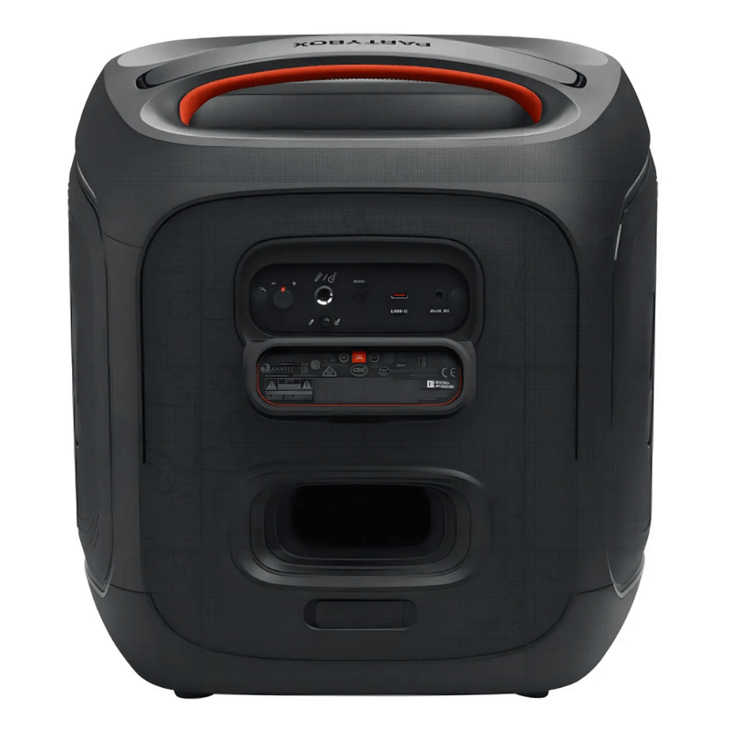 Parlante JBL PartyBox Encore Essential 2 negro vista posterior