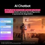 Smart TV LG 43 pulgadas 4K UHD 43UA7300PSB información chatbot