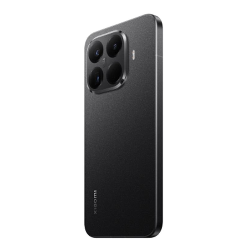 Celular Xiaomi 15T Pro black 512GB vista diagonal acabado
