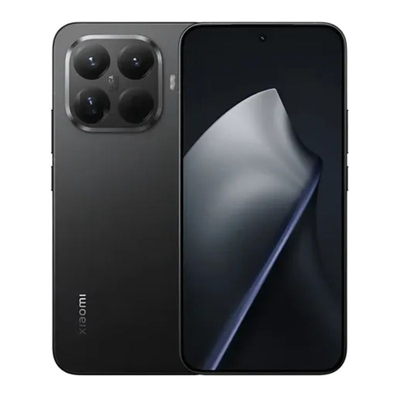 Celular Xiaomi 15T Pro black 512GB vista frontal y posterior