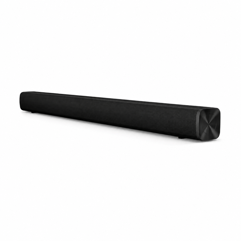 Barra de sonido Xiaomi Soundbar 2.0 negro vista frontal