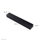 Soundbar Samsung HW-B400F/PE negro producto completo