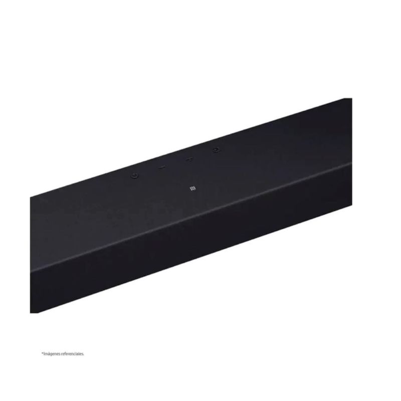 Soundbar Samsung HW-B400F/PE negro detalle acabado
