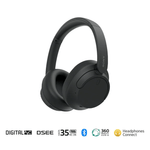 Audífonos Sony WH-CH720N negro vista diagonal
