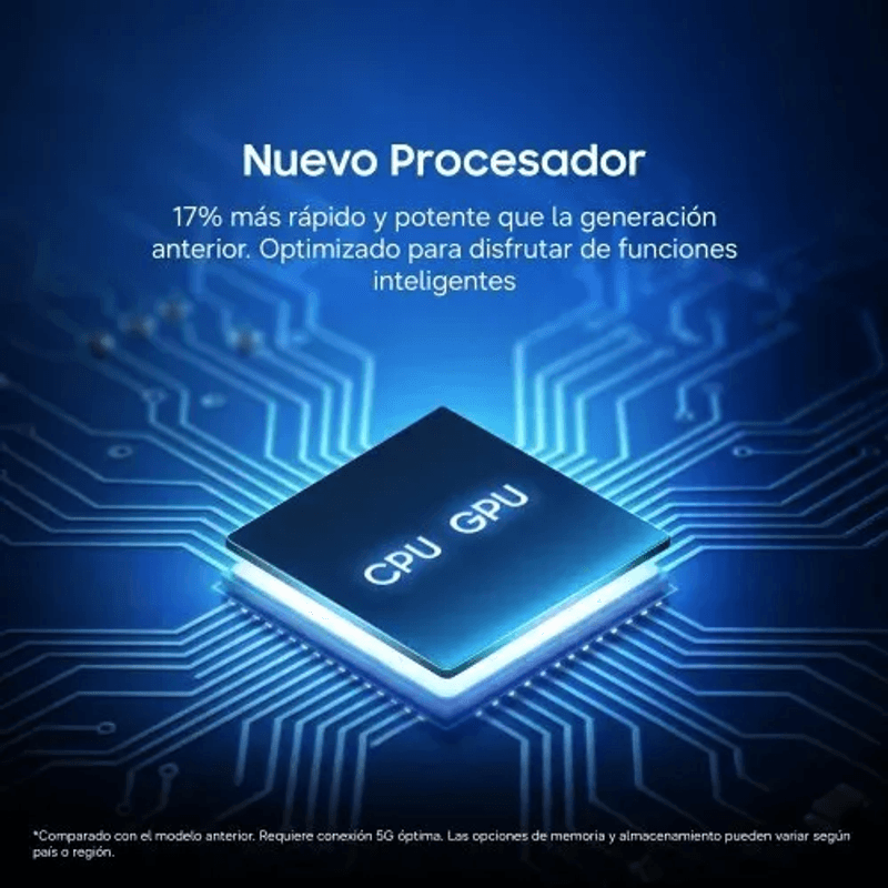 Celular Samsung Galaxy A57 5G azul oscuro acabado premium