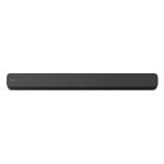Soundbar Sony HT-S100F negro diseño estilizado