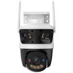 Cámara IMOU Cruiser Triple 3K Wi-Fi exterior IP66 blanca frontal