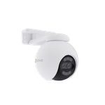 Cámara seguridad EZVIZ H80x Dual 4K Wi-Fi exterior blanca frontal dorsal