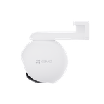 Cámara seguridad EZVIZ H80x Dual 4K Wi-Fi exterior blanca frontal lateral