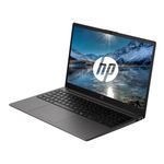Laptop HP 250R G10 15.6 pulgadas con 16GB RAM SSD 512GB negro vista frontal oblicua
