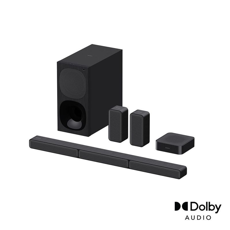 Home Theater Sony HT-S40R negro parlantes posteriores inalámbricos