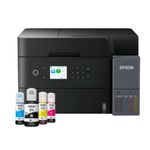 Impresora Epson EcoTank L6370 Wi-Fi dúplex con tintas T504 frontal