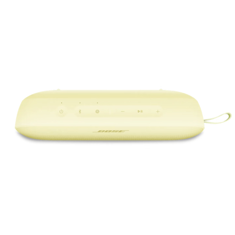 Parlante Bose SoundLink Flex II Citrus Yellow detalle acabado