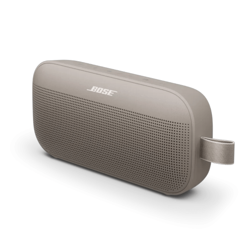 Parlante Bose SoundLink Flex II Sandstone vista diagonal