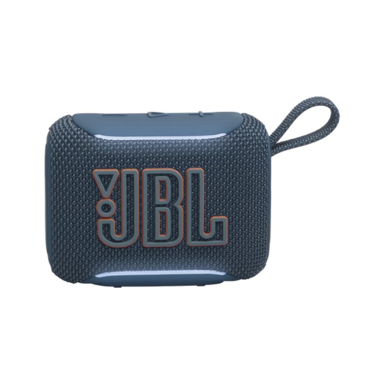 Parlante Bluetooth JBL Go 5 4.8W RMS IP68 azul vista frontal