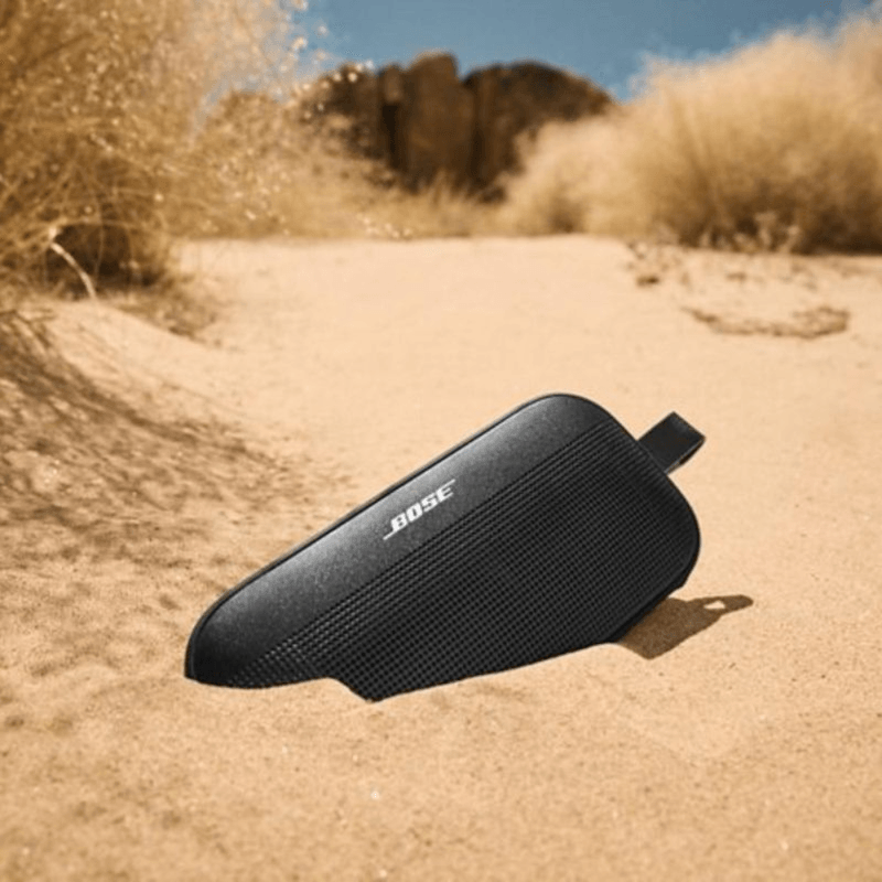 Parlante Bose SoundLink Flex II Black uso en exteriores