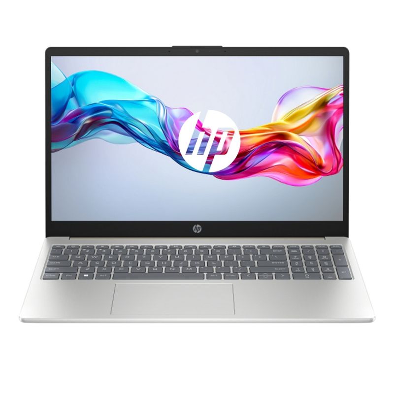 Laptop HP 15 FD0255LA 8GB RAM SSD 512GB vista frontal