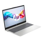 Laptop HP 15 FD0255LA 8GB RAM SSD 512GB vista frontal oblicua