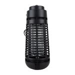 Lámpara mata insectos Westminster 6W UV negra reempacada dorsal-