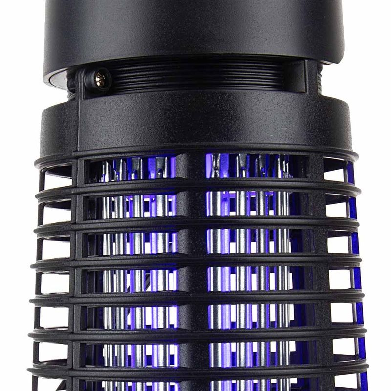 Lámpara mata insectos Westminster 6W UV negra reempacada calidad-