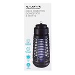 Lámpara mata insectos Westminster 6W UV negra reempacada calidad-