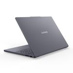 Laptop Lenovo IdeaPad Slim 3 Intel Core i5 8GB RAM SSD 512GB vista dorsal oblicua