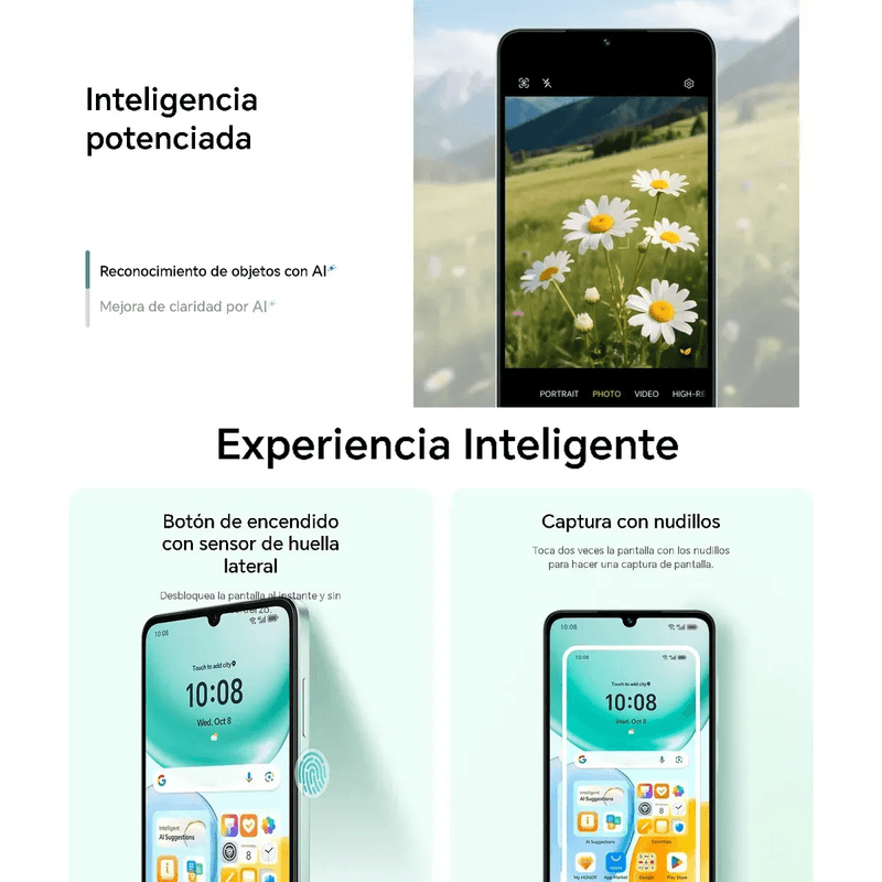 Celular Honor X5c Plus 256GB 4GB RAM cámara 50MP negro 4G característica