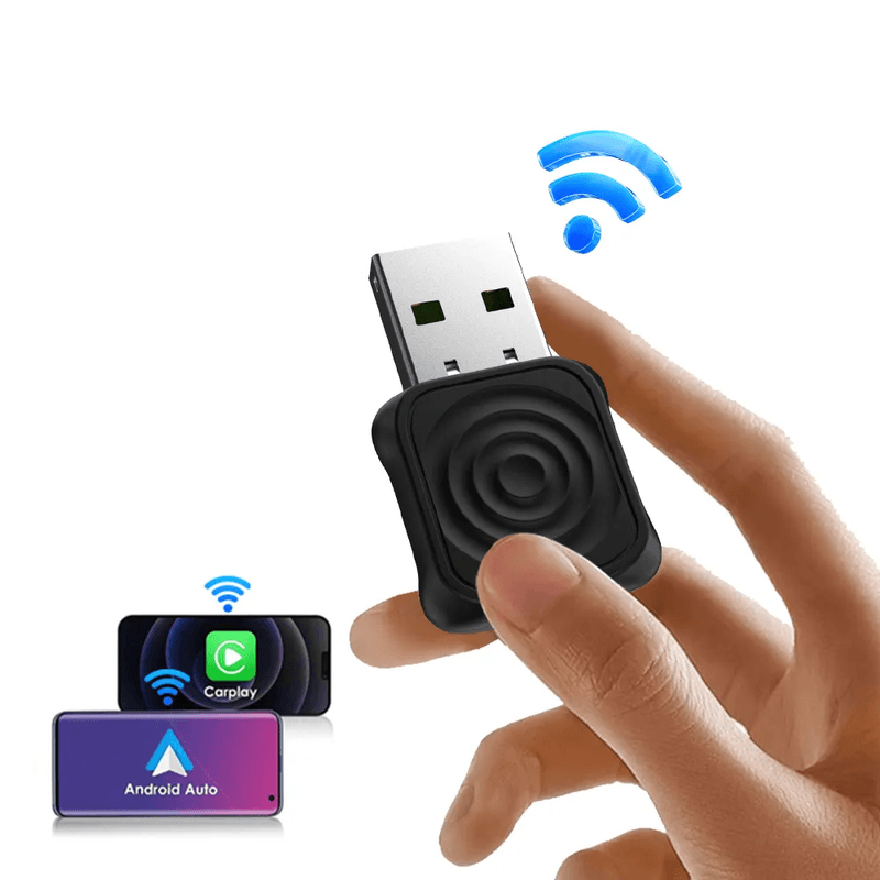 Adaptador inalámbrico Carlinkit Mini Ultra WiFi 6 negro