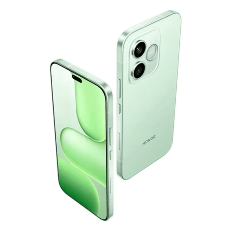 Celular Honor 600e 5G 256GB 8GB RAM cámara 108MP verde completo