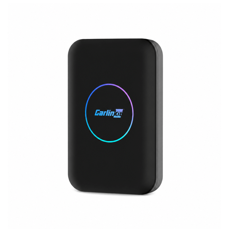 AI Box Carlinkit Lite S 2GB/32GB CarPlay inalámbrico negro vista frontal