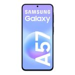 Celular Samsung A57 5G 256GB 8GB RAM cámara 50MP dark blue frontal detalle