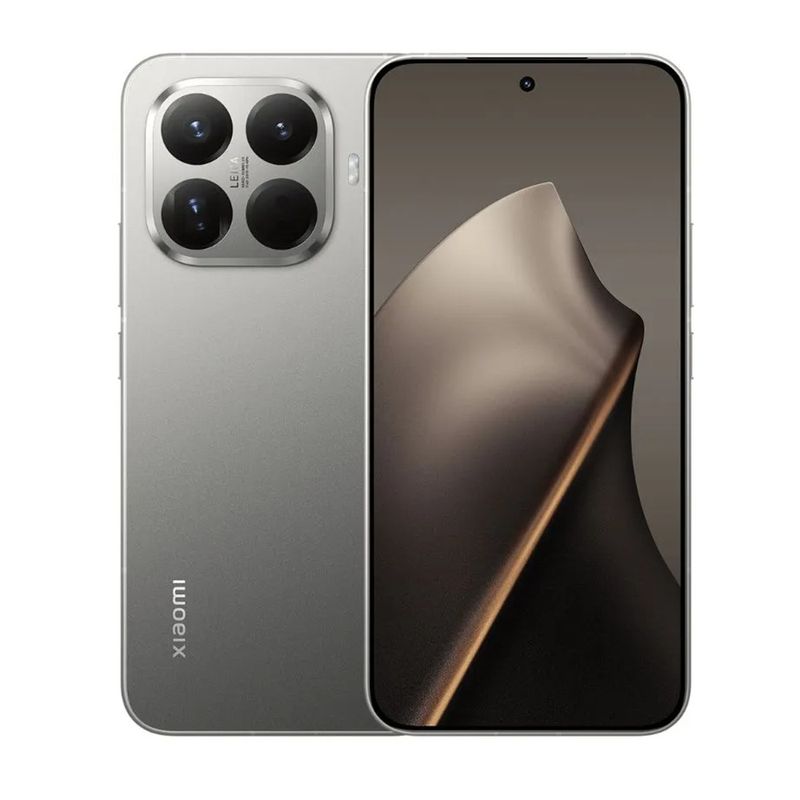 Celular Xiaomi 15T Pro 512GB 12GB RAM cámara 50MP gris 5G frontal