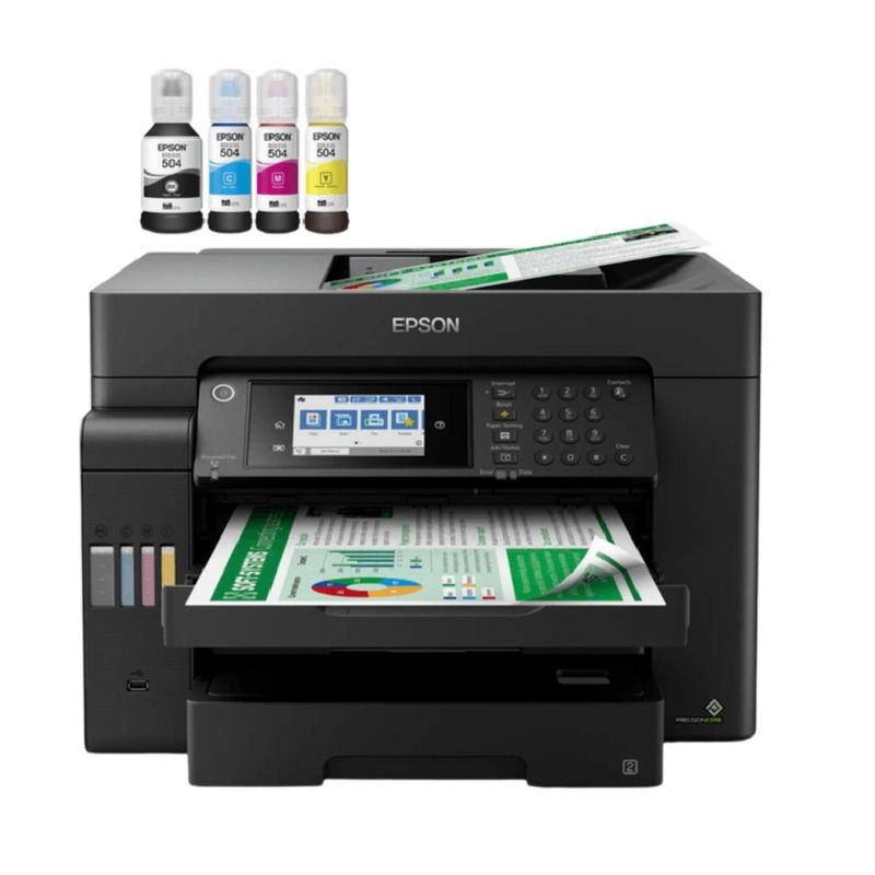 Impresora Epson L15150 A3 multifuncional Wi-Fi USB Ethernet frontal principal