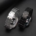 Correa URVOI Cuadros negra para Apple Watch 46mm