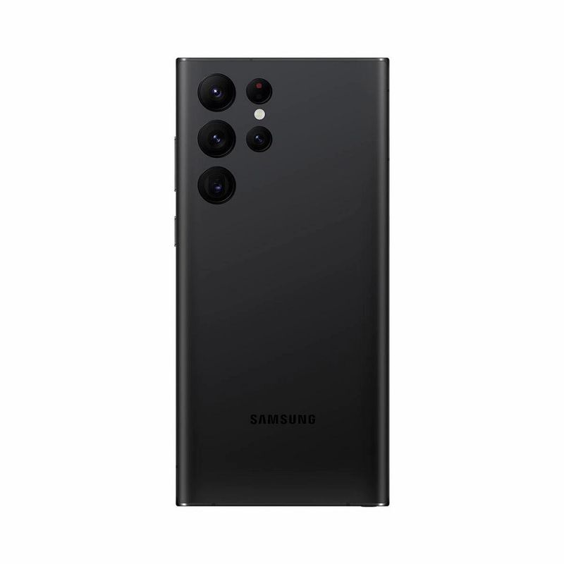 Celular Samsung S22 Ultra 512GB 12GB RAM cámara 108MP negro dorsal