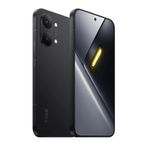 Celular Poco X8 Pro Max 512GB 12GB RAM cámara 50MP negro frontal diagonal