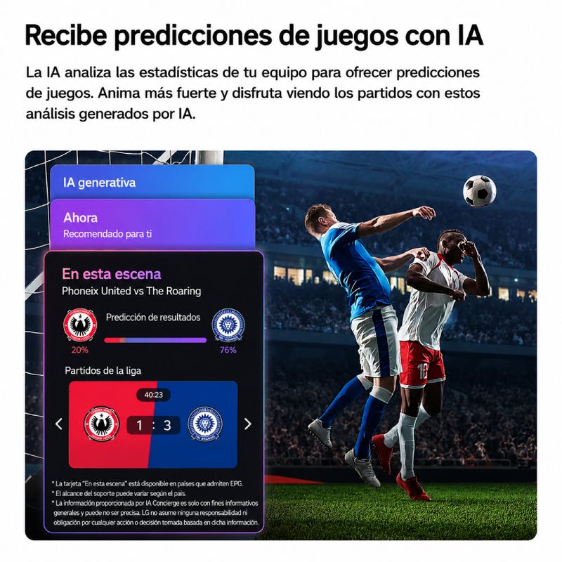 Smart TV LG 75 pulgadas 4K Nano UHD 2026