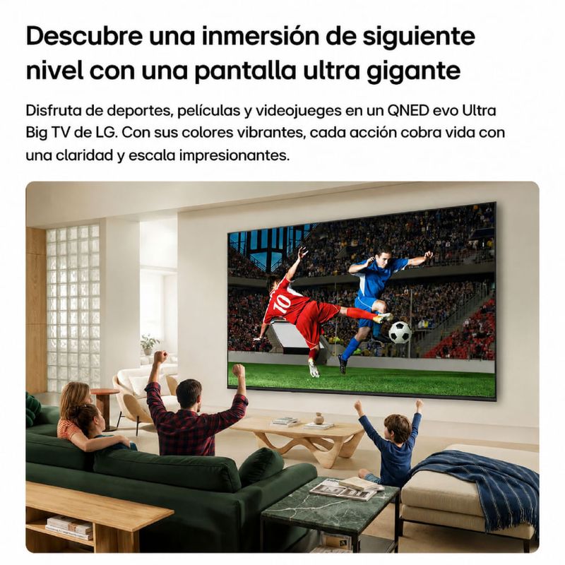 Smart TV LG 75 75QNED70BSA pulgadas 4K Ultra HD MiniLED 2026