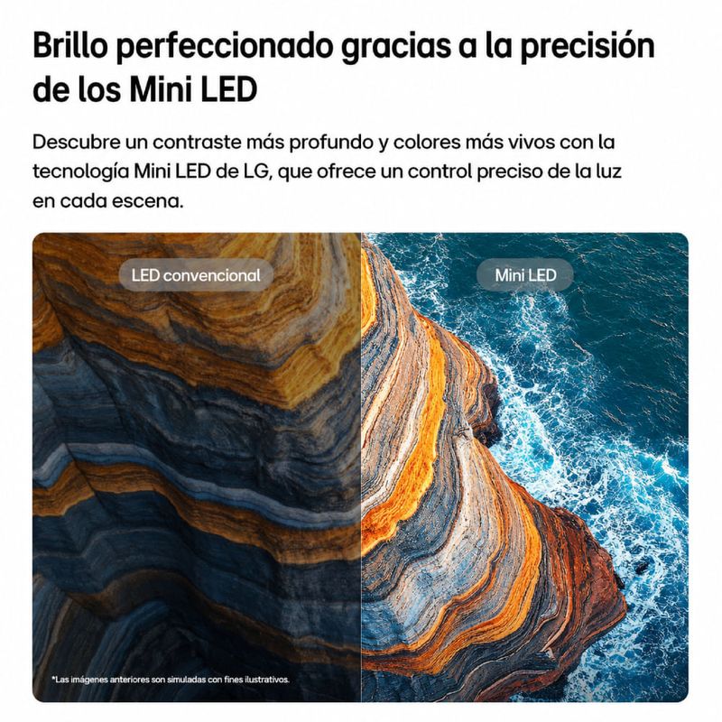 Smart TV LG 75 75QNED70BSA pulgadas 4K Ultra HD MiniLED 2026