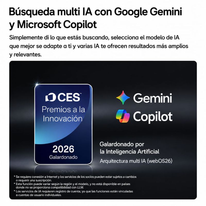 Smart TV LG 75 75QNED70BSA pulgadas 4K Ultra HD MiniLED 2026