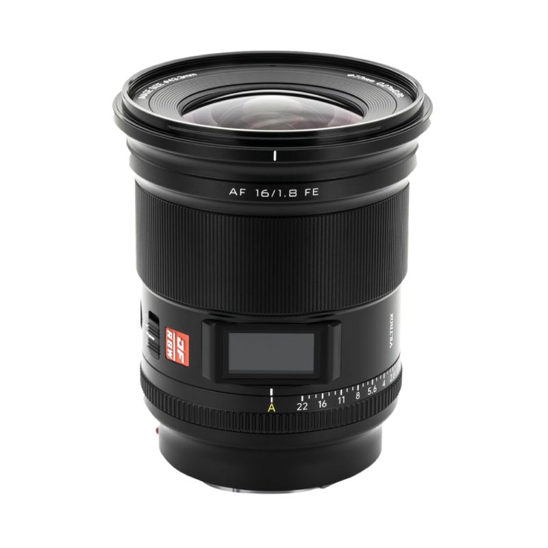 Lente Viltrox AF 16mm f/1.8 para Sony E