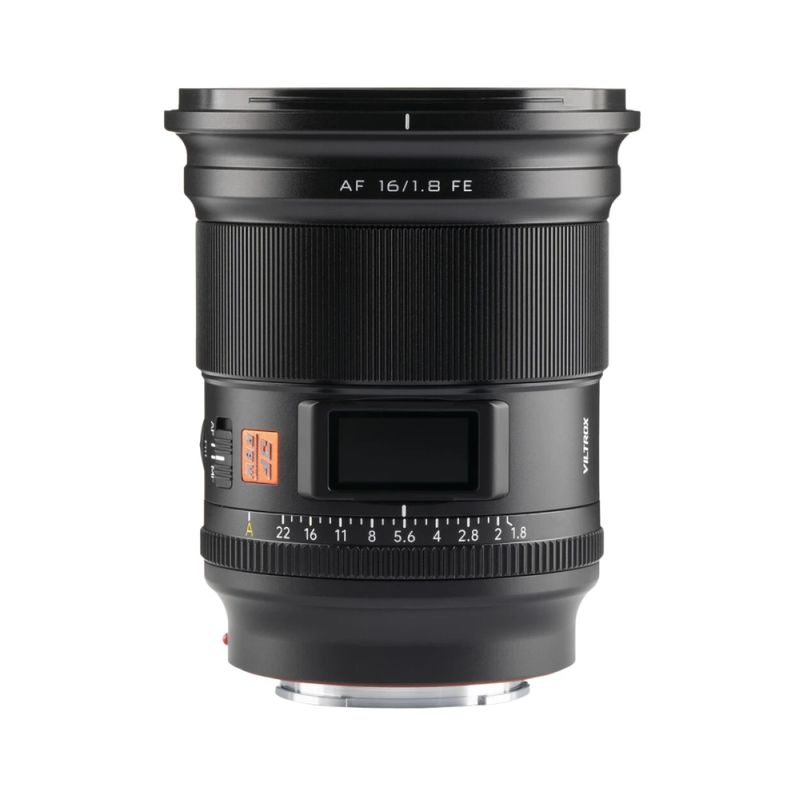 Lente Viltrox AF 16mm f/1.8 para Sony E