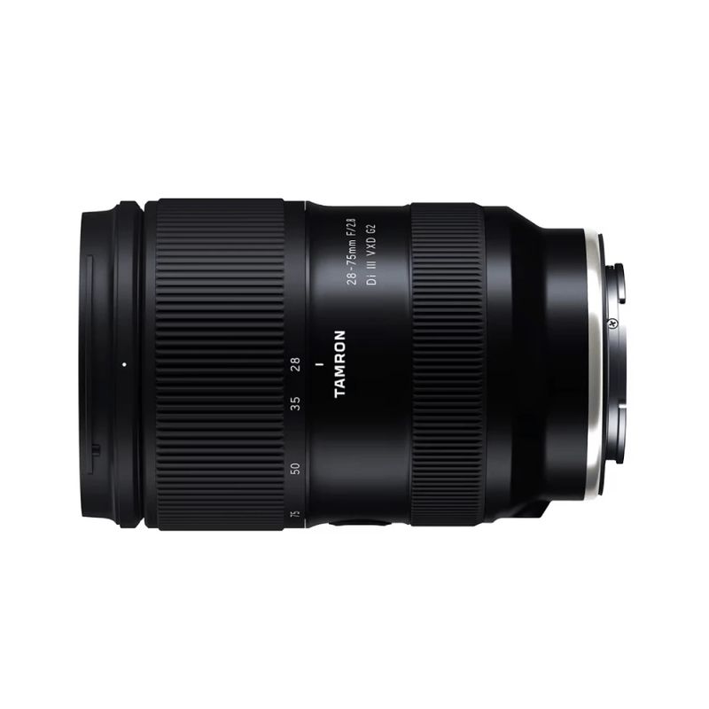 Lente Tamron 28-75mm f/2.8 Di III VXD G2 para Sony E vista lateral