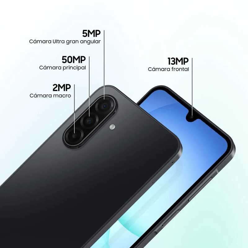 Celular Samsung Galaxy A36 5G 256GB negro, pantalla FHD+ características